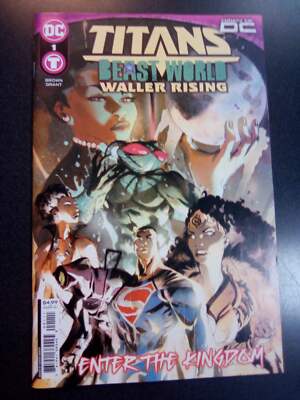 Titans Beast World Waller Rising #1 Cover A Keron Grant Comic Book First Print