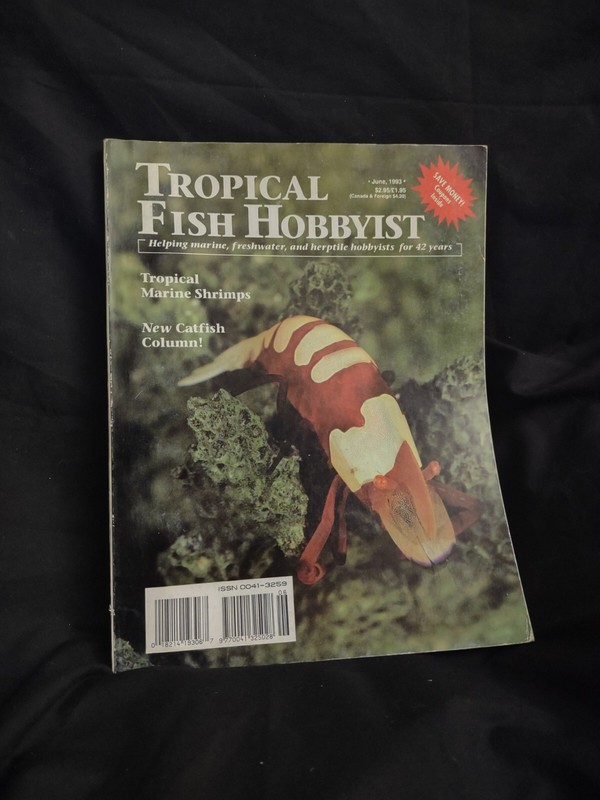 Tropical Fish Hobbyist Magazine June 1993 Vol. 41, No. 10 (#448)