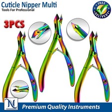 X3 PROFESSIONAL HIGH QUALITY STAINLESS STEEL CUTICLE NAIL NIPPER CUTTER TRIMMER