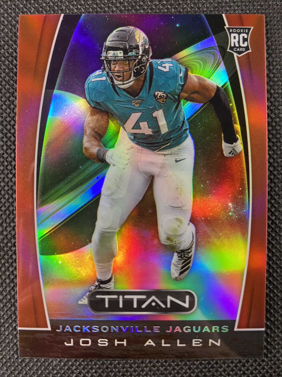 2019 Panini Chronicles Titan Josh Allen Red Prizm Rookie /99 #T13 Jacksonville