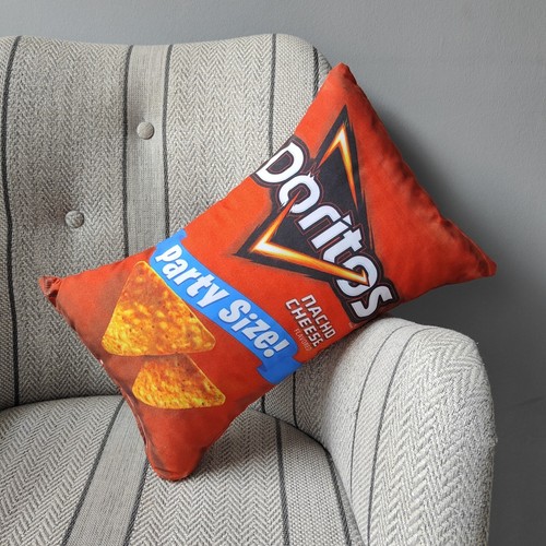 Doritos Chips Pillow,Fiber Filled,Double Sided Printed,Rectangular,Fun Decor - Picture 20 of 24