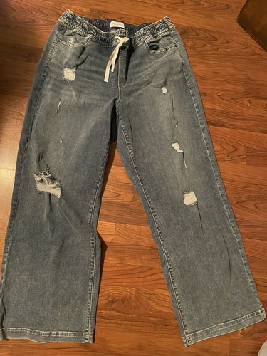 Mid-Rise Flex Magic Waistband Jeans 16 