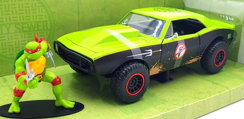 Chevrolet Camaro 1967 Raphael Tortugas Ninja 1:24 – Coche de metal