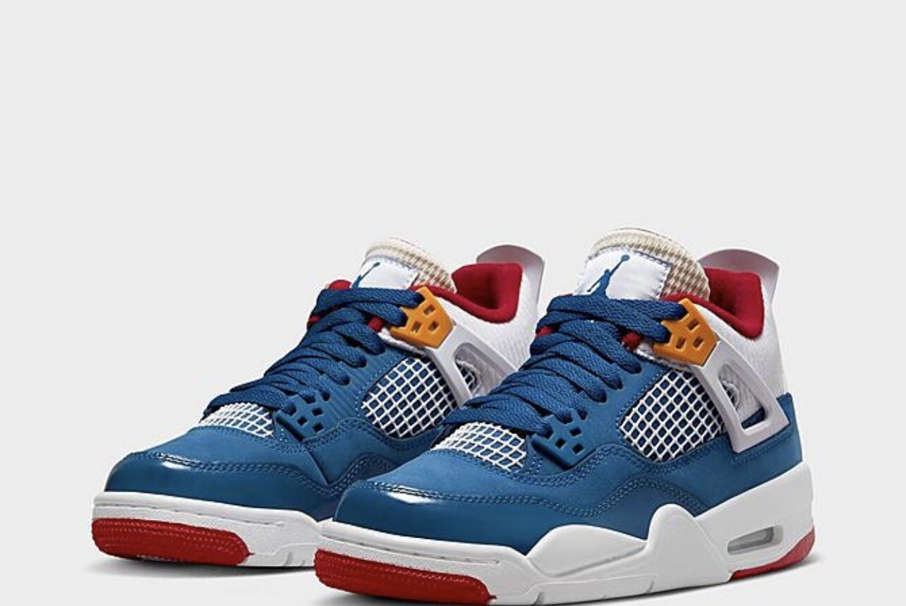 Nike Air Jordan 4 Retro GS French Blue / Messy Room Confirmed Size 7Y | eBay