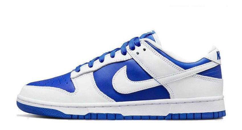 邦楽 Dunk Low Blue and white Reverse Kentucky Nike Dunk Low Racer Blue White Reverse Kentucky DD1391-401