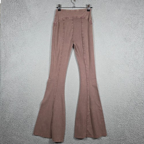 Out From Under Aria Seamed Flare Leg Pant Urban Outfitters Bell Bottom New XS - Picture 7 of 15