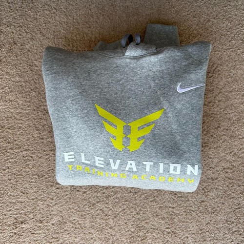 Nike Sweatshirt Mens Small Hoodie Pullover Elevation Training Academy Grey - Picture 11 of 11