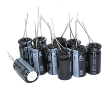 10x 1000uF 50V Nichicon Radial Electrolytic Capacitors  50V1000uF 13x25 mm