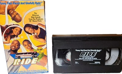 RIDE Demo Melissa DeSousa Cedric Entertainer Yoba John Witherspoon VHS 1998 VTG