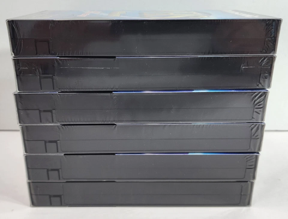 Lote de 6 cintas VHS en blanco Panasonic T-120 (NV-T120CAA) - 6 horas - nuevas/selladas Foto 4 de 4