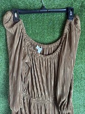 Nine West Womens Brooke Puff Sleeve Dress