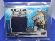 2018-19 Upper Deck Ice Rookies Relic Jumbos Eeli Tolvanen /199 Nashville Preds