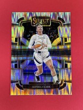 2024 Panini Select WNBA - Concourse Alysha Clark #43 Silver Flash Prizm Aces