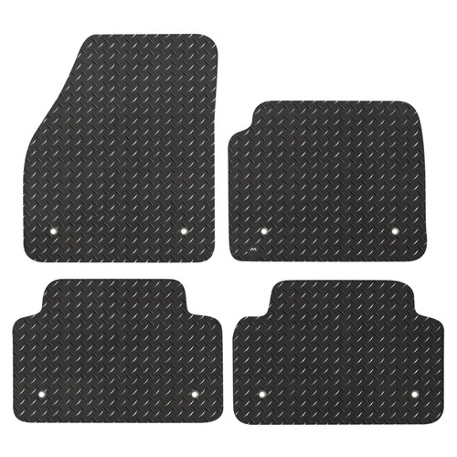 For Jaguar EPace 2017+ Fully Tailored 4 Piece Rubber Car Mat Set eBay