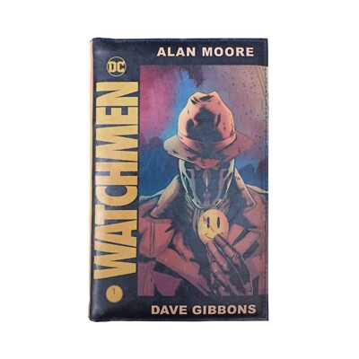 Watchmen Graphic Novel - Leather Covered Wood Hardback Comic Book ...