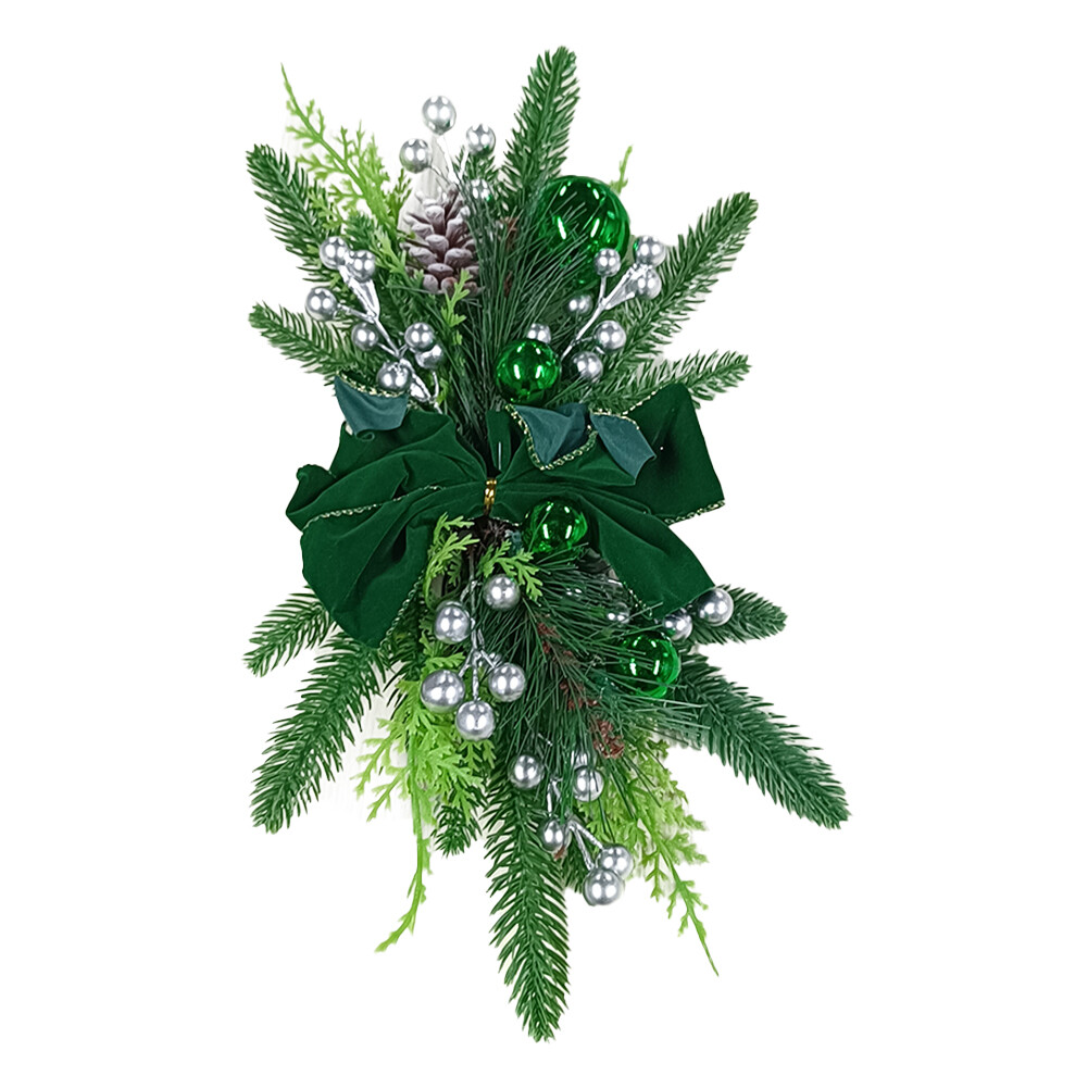 LED Wreath Garland Prelit Christmas 23 In Light Up for Home Decor