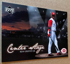 KEN GRIFFEY JR. HOF 2006 UD OVATION CENTER STAGE Card #CS-KG  NM-MT Condition