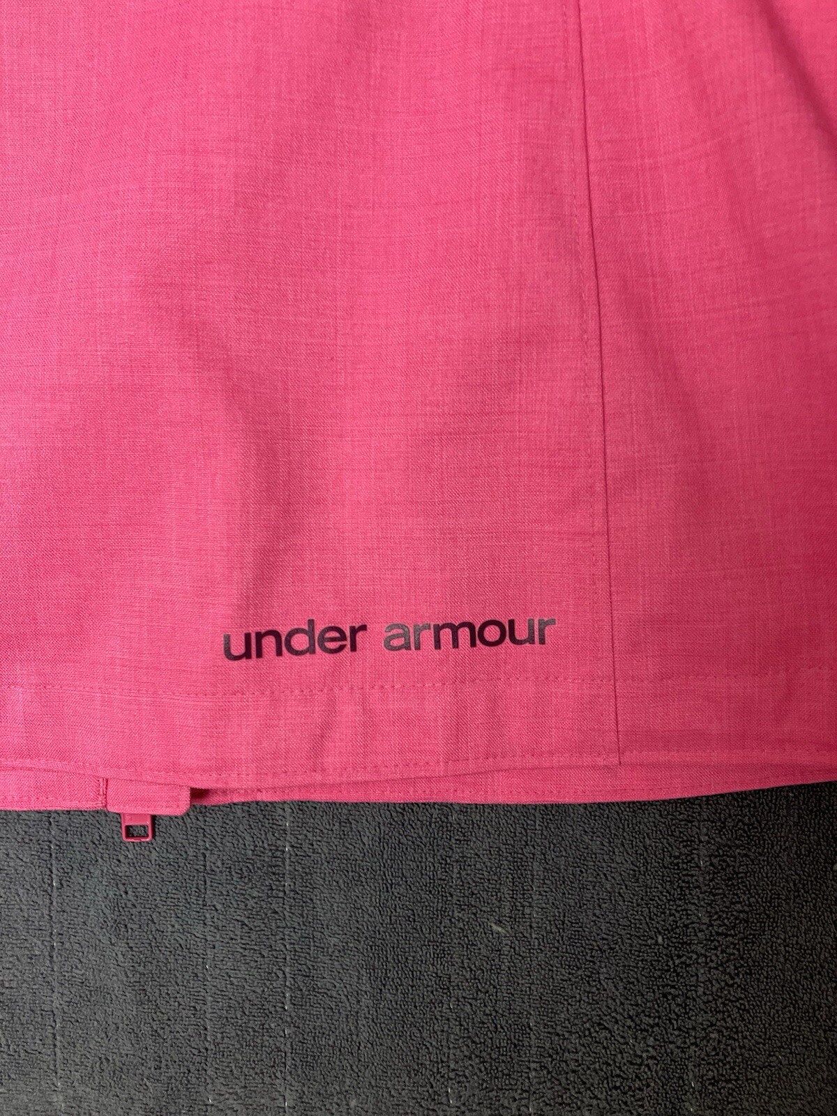 Under Armour Jacket Women’s Large Pink Full Zip Lined Rain Windbreaker Coat thumbnail 15