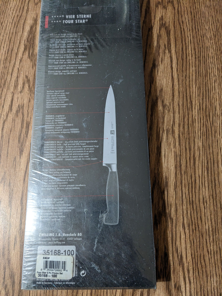 Henkels/Zwilling J. A. Henckels STARTER/FOUR STAR 3 piece Promo Set