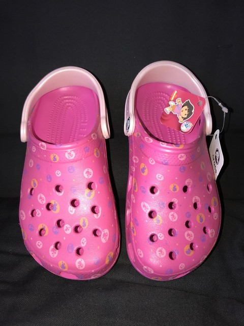 cotton candy oatmeal crocs