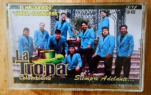 La Tropa Colombiana Siempre Adelante Mexican Cumbia Sonidero Cassette Tape