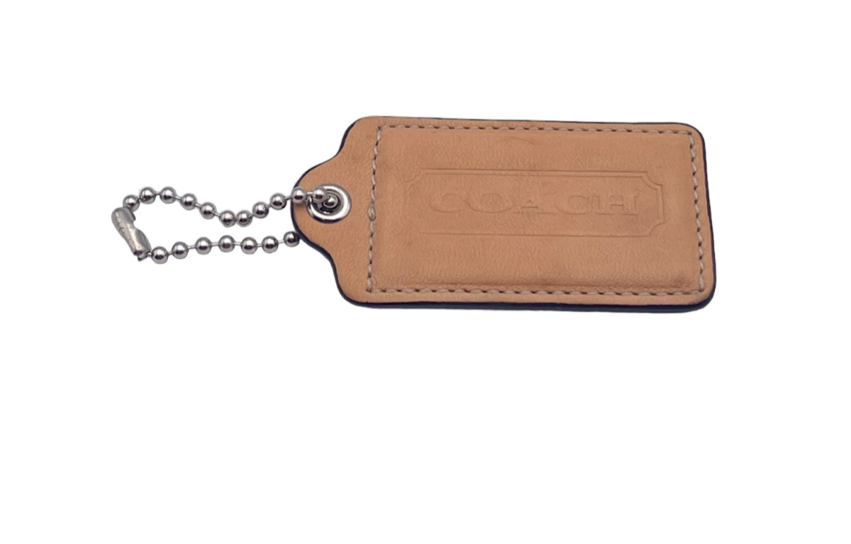 Coach Vintage Large Naked Vachetta Leather Hangtag H… Gem
