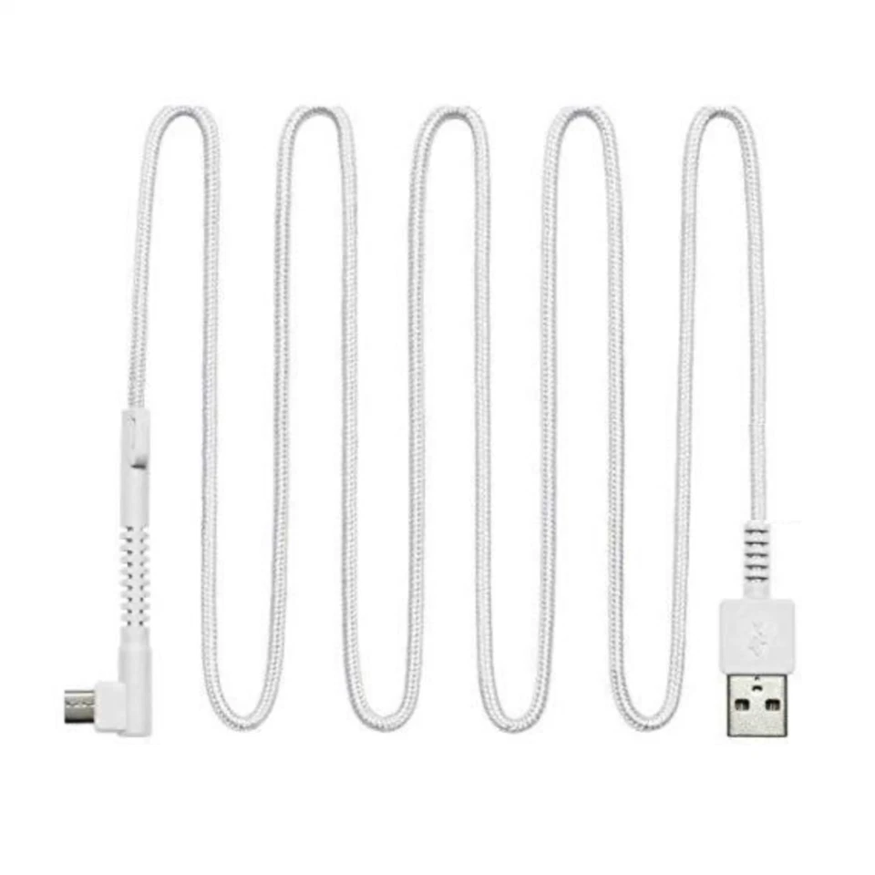 4FT Charge Cable for Nook Color Tablet Braided 90 Degree Connection Charger Cord - Image 3 of 4