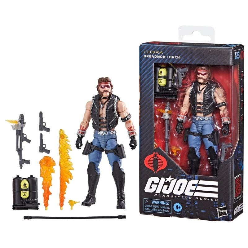 G.I. Joe Classified Series #123 Dreadnok Torch 6” Action Figure