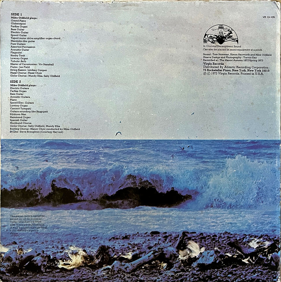 Mike Oldfield / Tubular Bells / 1973 Vinyl Record LP / VG / VG+