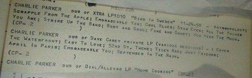 Reel to Reel of Charlie Parker or Bird, Sweden, Party, Maltings, Jazz Caravan - Picture 2 of 8