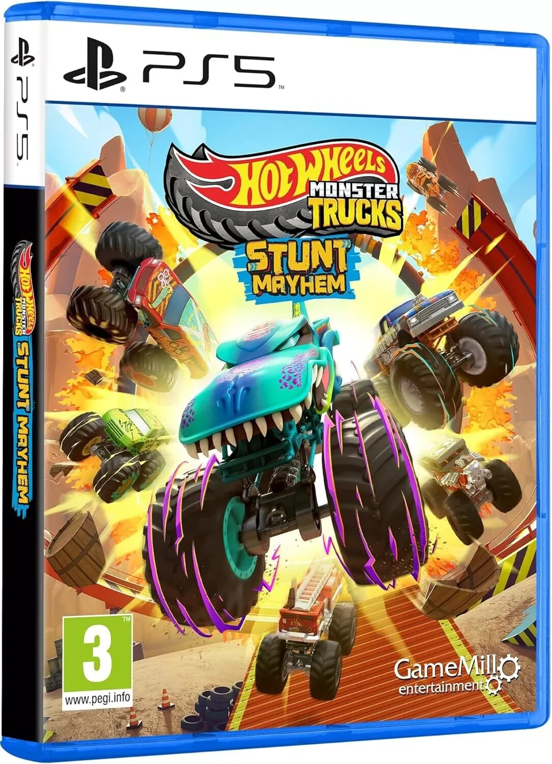 Hot Wheels Monster Trucks Stunt Mayhem Playstation 5 PS5 NEW SEALED