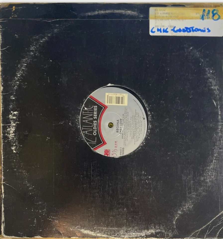 Regina - Baby Love bw Chic - Good Times 12" Vinyl Record Twin Classics Atlantic - Изображение 3 из 3
