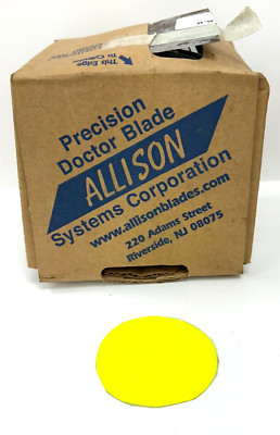 ALLISON SYSTEMS CORPORATION PRECISION DOCTOR BLADE  RND 6.0