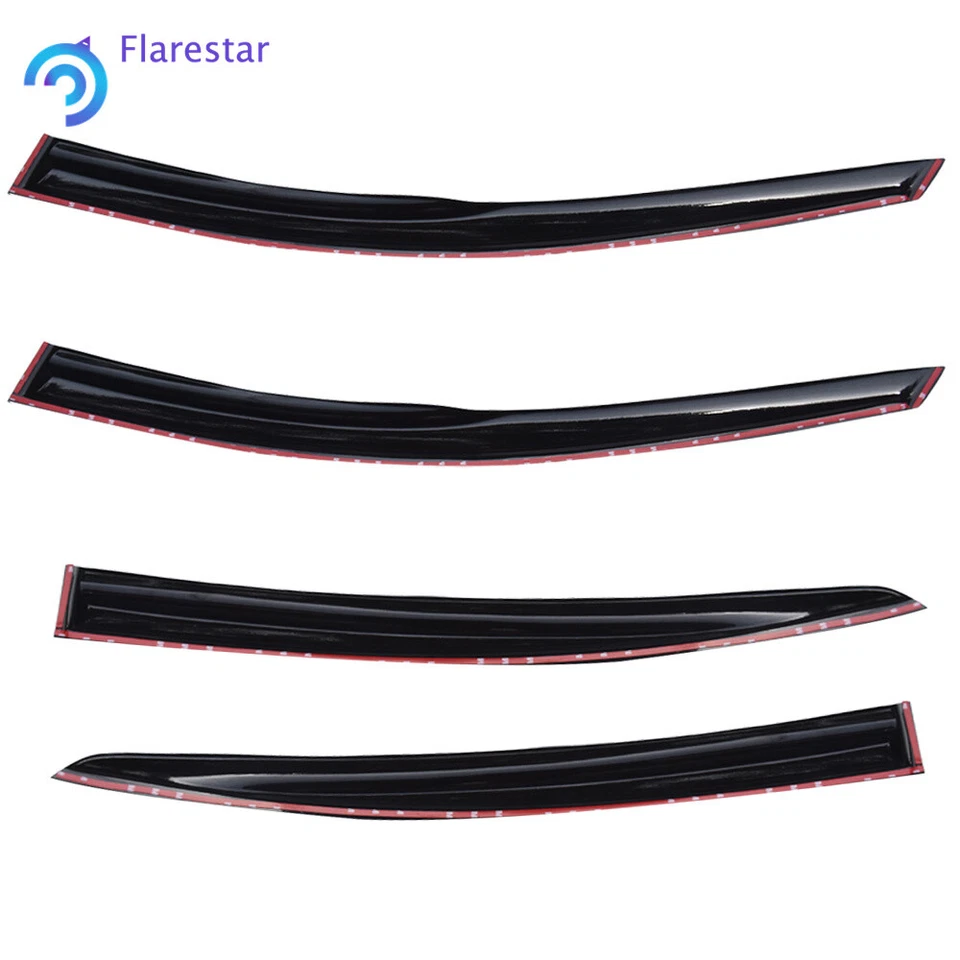 Visera de ventilación de ventana para Chevy Cruze 2009-2015 sol protector de lluvia deflector de parabrisas Foto 3 de 4