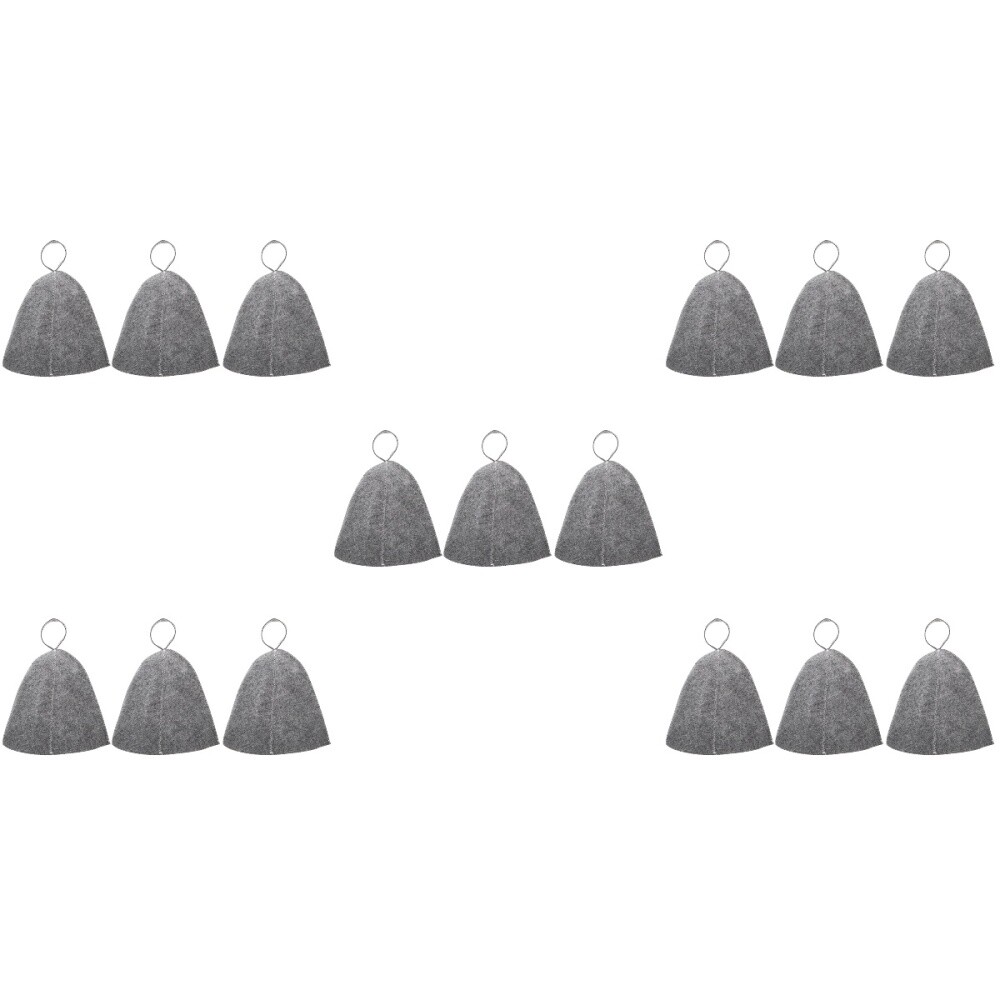 APL 5 PEZZI Sauna Ispessita Cappello Doccia Uomo Donna Cappelli Sauna per Uomo Cappello