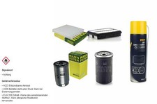 MANN FILTER Paket MANNOL Klimareiniger für Hyundai Sonata V NF 2.0 CRDi Grandeur