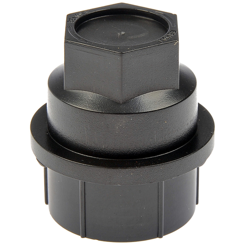 Dorman Wheel Lug Nut Cap Black Kit of 5 for Chevy GMC Tahoe Suburban Cadillac - Picture 2 of 4