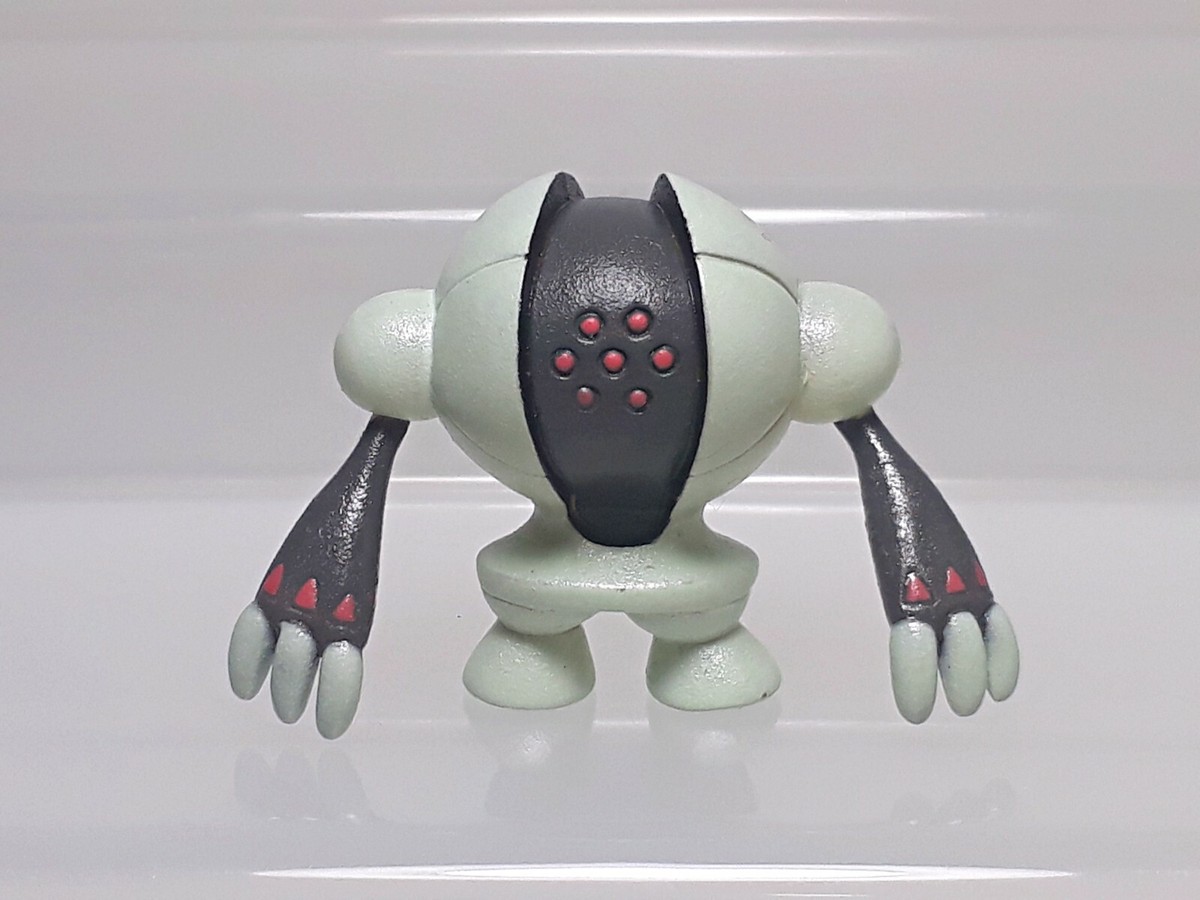 Pearly Metallic Registeel Pokemon Monster Collection Figure