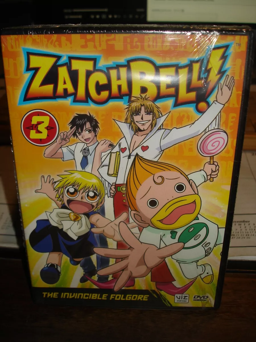 Zatch Bell Vol 9 Joining of The Three Anime New Dvd