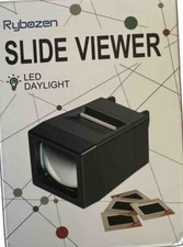 Rybozen 35 mm Slide Viewer Illuminated Slide Projector for for 2X2  35mm Photos