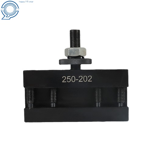 3× Quick Change Tool Post BXA 250-202 #2 Turning Facing Boring Tool Post Holder - Picture 2 of 10