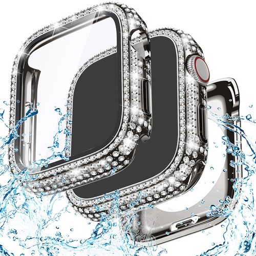 Bling PC Bumper Case Cover do Apple Watch Series 10 9 8 7 6 5 40/41/45/49/46MM - Zdjęcie 12 z 20