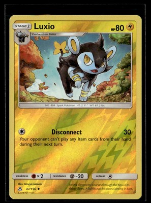 2018 Sun & Moon - Ultra Prism. Luxio Stage 1/Uncommon #47
