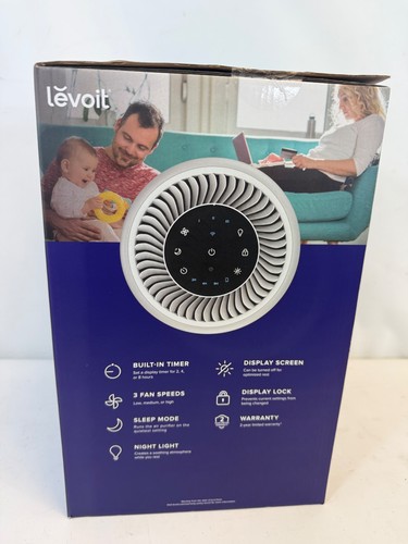 NEW LEVOIT Air Purifier for Home Bedroom Smart Wifi Alexa Core 200S-P White NEW - Picture 2 of 6