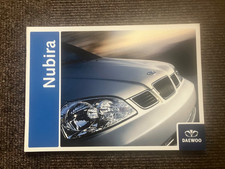 DAEWOO NUBIRA BROCHURE 2004 - RARE