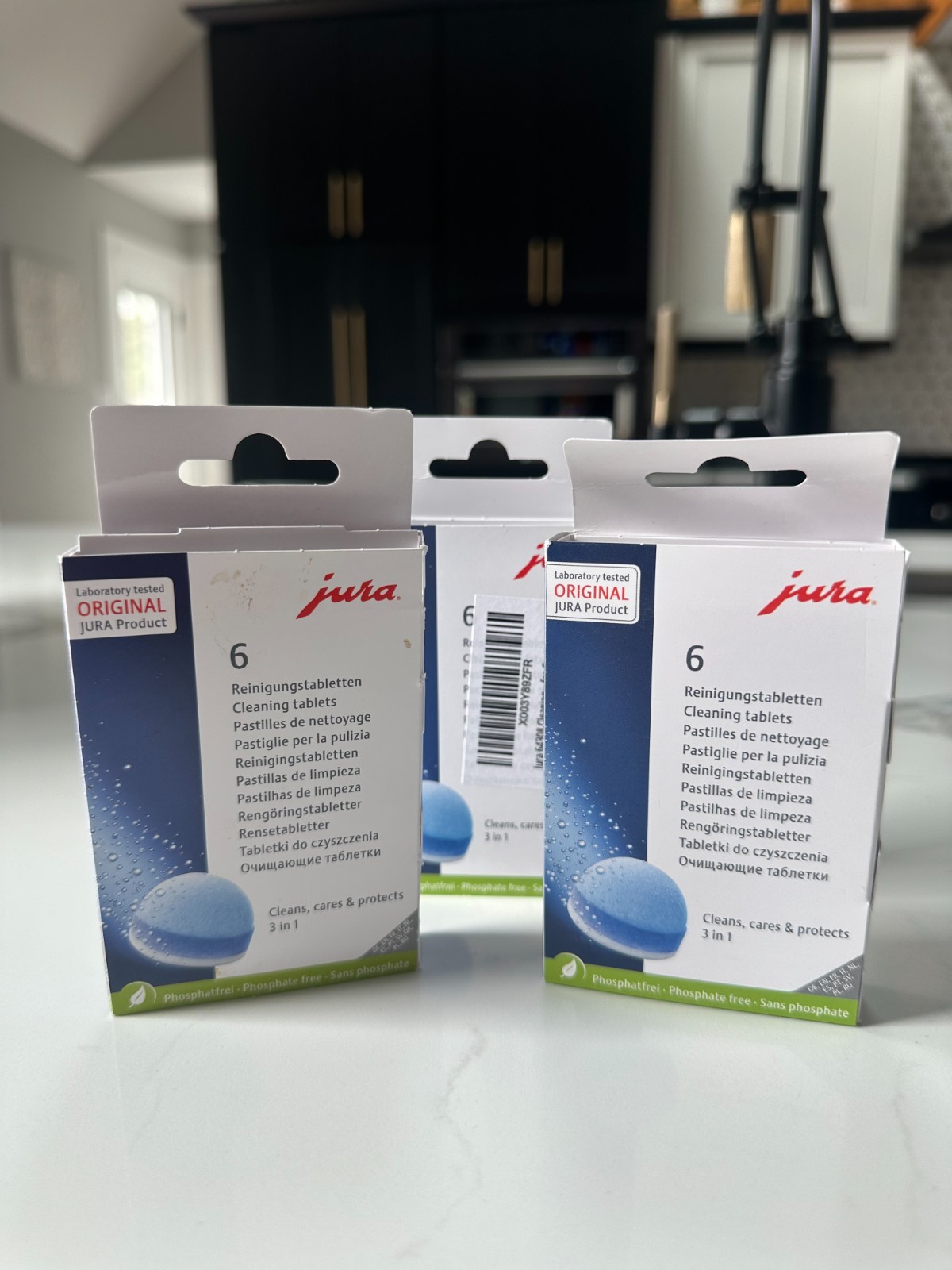 Automatic Coffee Center Cleaning Tablets 12 Qty Pack for Jur