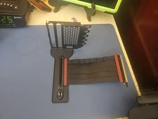 Phanteks PH-VGPUKT_02 Universal Vertical GPU Bracket Pci-E 4.0 X16 Cable New 