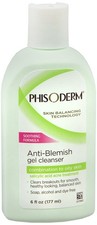 Phisoderm Anti-Blemish Gel Cleanser 6 Oz