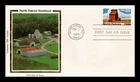 DR JIM STAMPS US COVER NORTH DAKOTA STATEHOOD CENTENNIAL FDC COLORANO SILK