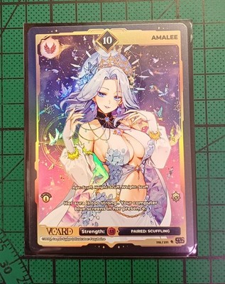 GamerSupps Vcard - Divine Chaos - AmaLee - 10 Ultra Rare - 1st Edition